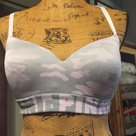PINK Victoria's Secret Other - Victoria’s Secret Pink Cool & Comfy Camo Bra